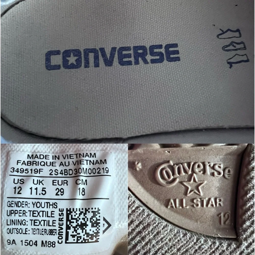Converse purple magenta